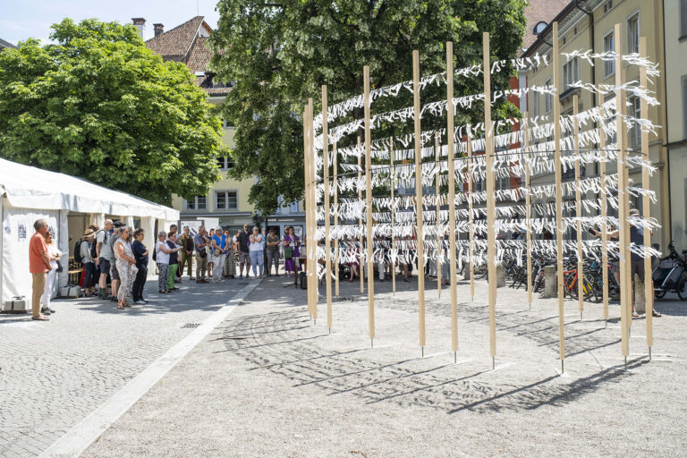 Flüchtlingstag_Installation_Foto: Ursula Markus
